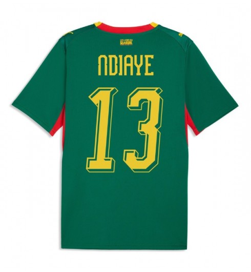 Senegal Iliman Ndiaye #13 Vieraspaita MM-kisat 2026 Lyhythihainen Senegal Iliman Ndiaye #13 Vieraspaita MM-kisat 2026 Lyhythihainen
